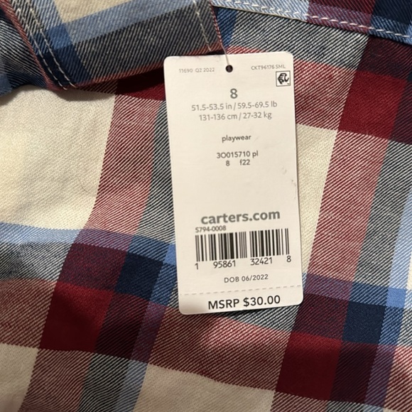 Carters shirt - Picture 3 of 5